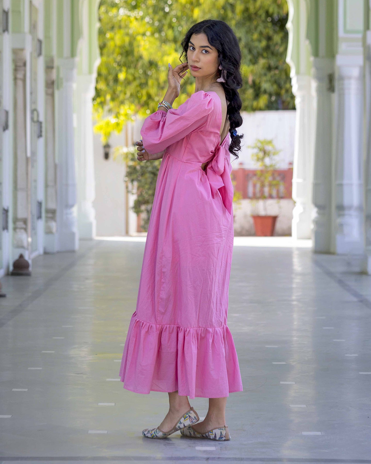 BUBBLE GUM PINK DRESS