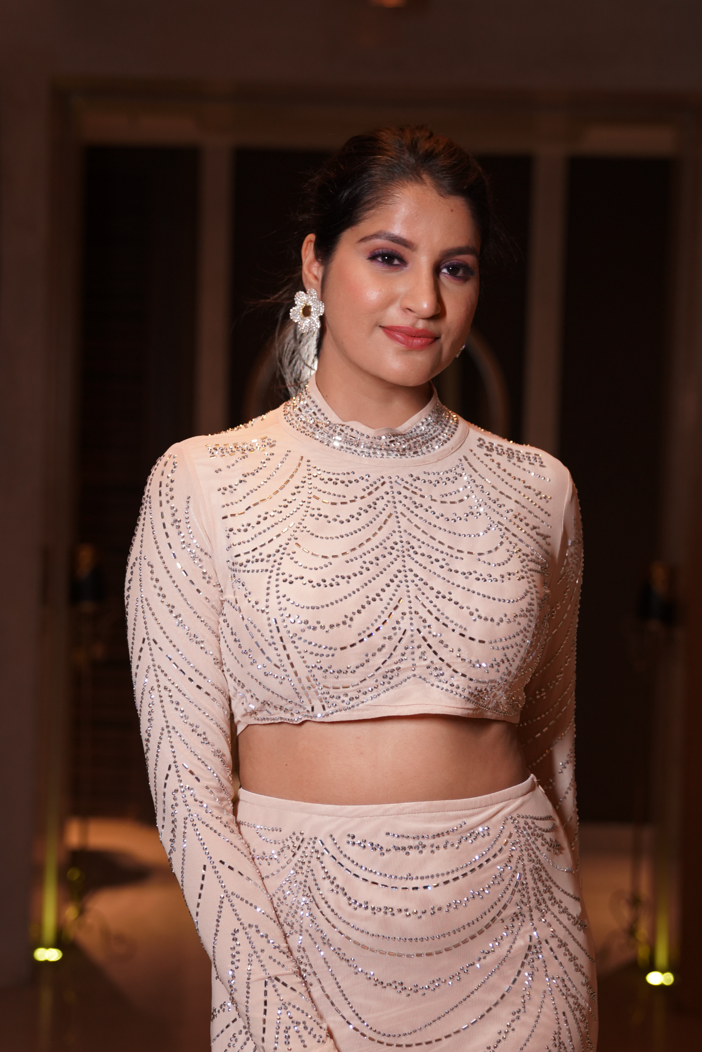 Stardust Beige Co-ord Suit