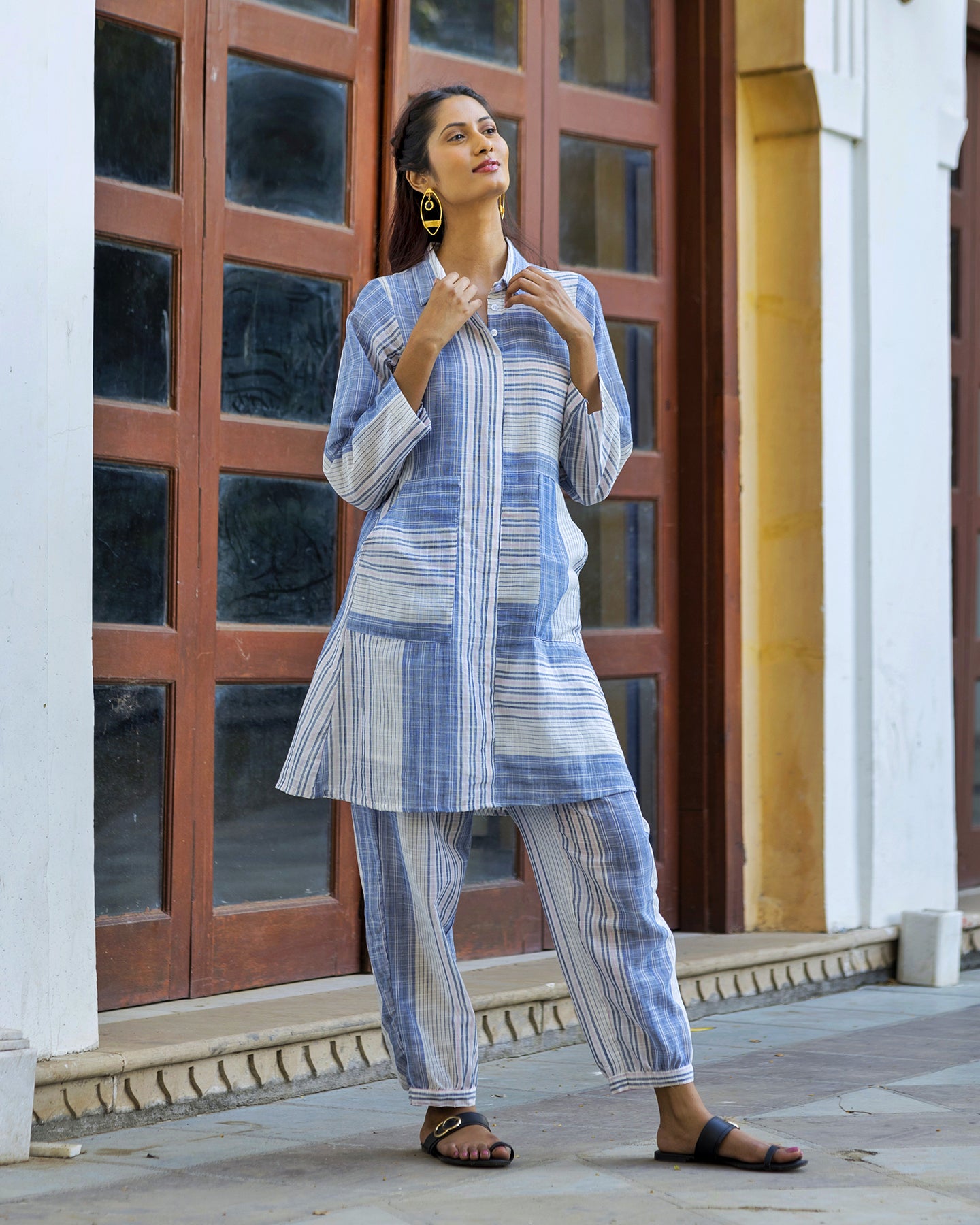 STRIPED CO-ORD SET