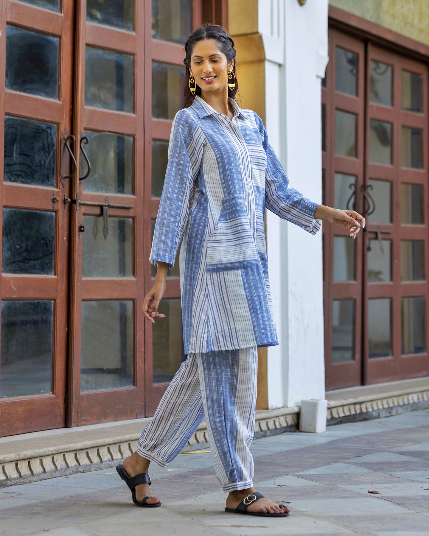 STRIPED CO-ORD SET