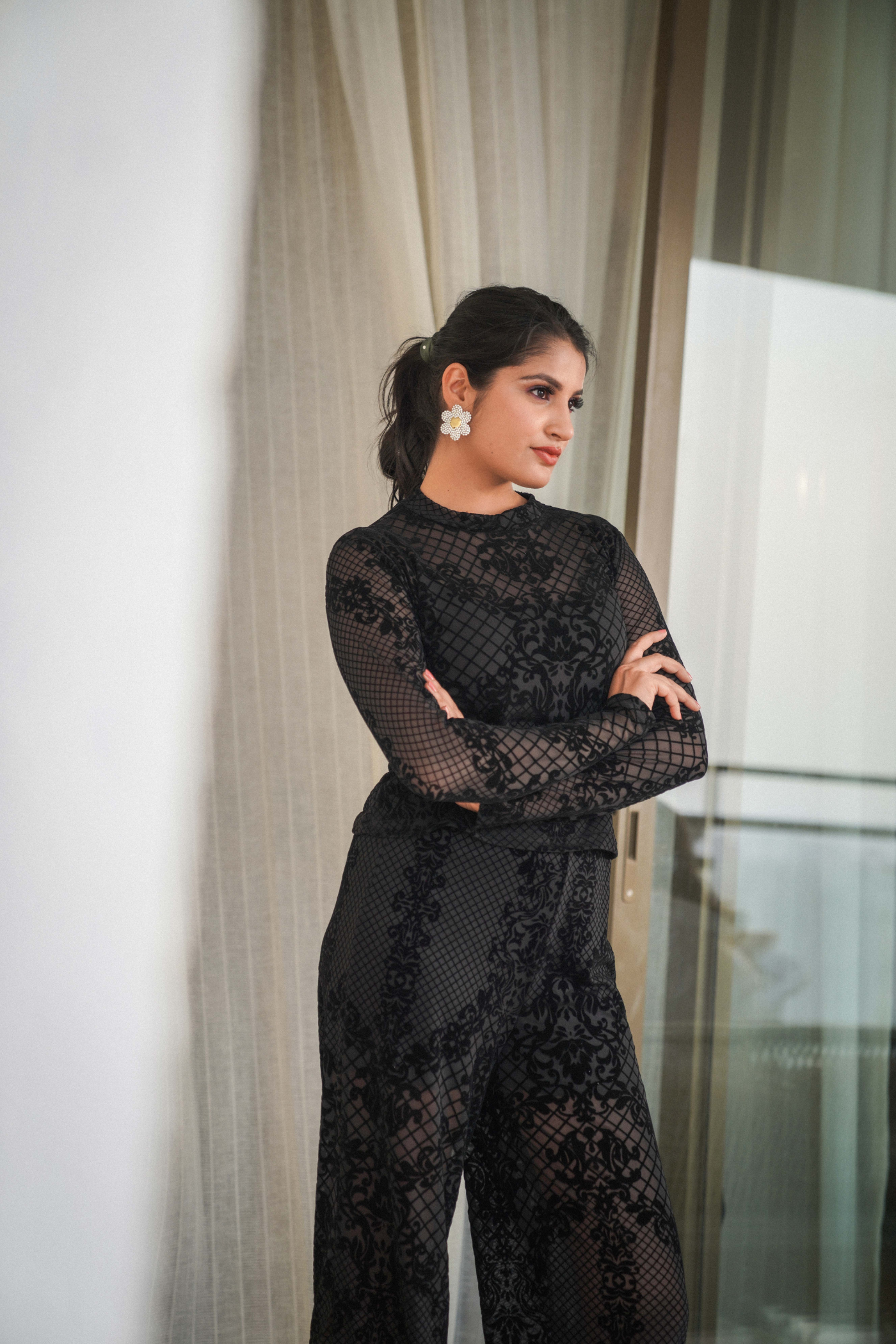 Midnight Luxe Velvet Co-ord Set