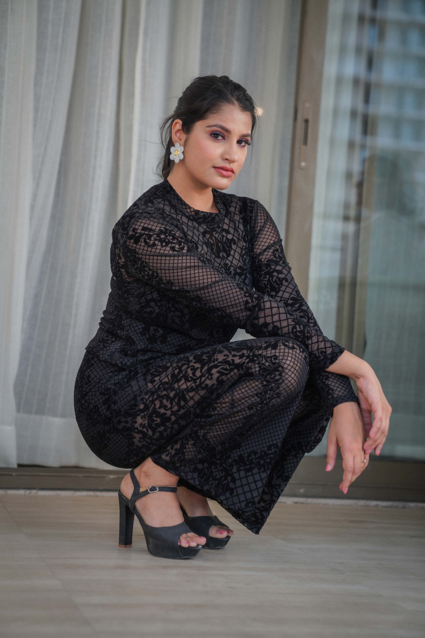 Midnight Luxe Velvet Co-ord Set