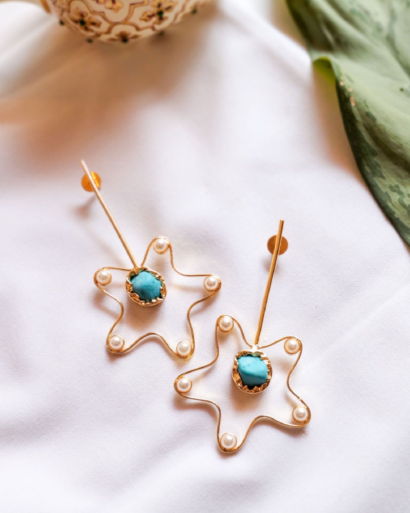 STAR DROP EARRINGS