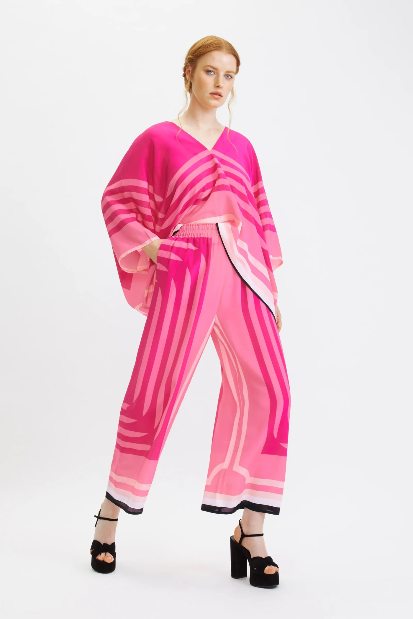 Pink Stripe Co-ord Set